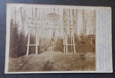 Feldpostkarte 1 Weltkrieg Wilhelmi Dorf in Russland - Bild 1 von 2