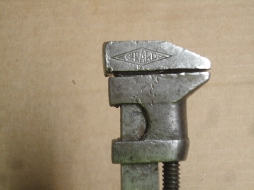 Nice GIRARD Small Size 6 1/4" Solid Bar Adjustable Bicycle Monkey Wagon Wrench - Picture 7 of 12