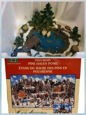 VTG Lemax Christmas Village Collection Landscape Accent 33403A Poly-Resin 2000