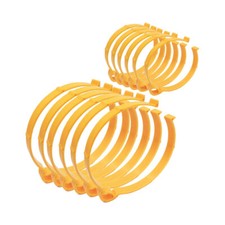 12pc Sooper Clip Material Roll Clips Film Coil Hoop Ring Vinyl Roll Holder Clamp