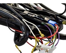 Faisceau de câbles PASCOLI pour Vespa 200 Rally VSE1T -> 18100, avec pièce