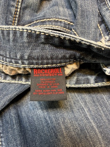 Rock & Roll Denim Jeans BB Gun Boys 14R Boot Cut Regular Fit Med Wash - Picture 5 of 10