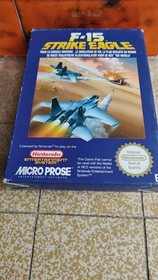 Nintendo NES F-15 Strike Eagle Compet ( Boite , Notice, Cale .. ) FR TBE