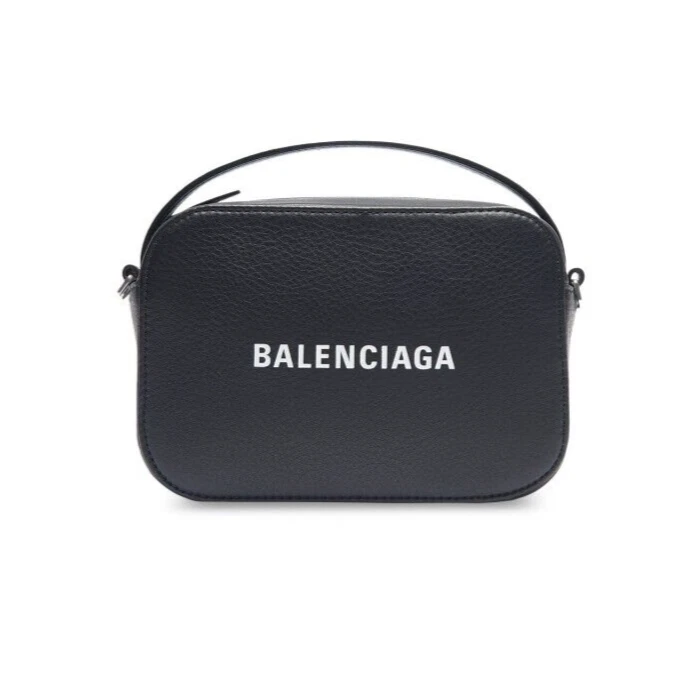 Balenciaga Logo Everyday XS Camera Bag in Calfskin Leather Retail