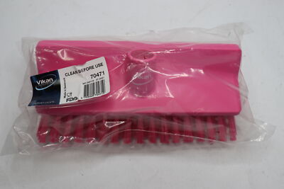 Vikan Replacement Head Wall Brush Pink Polyester 0-25/64'' L 70471
