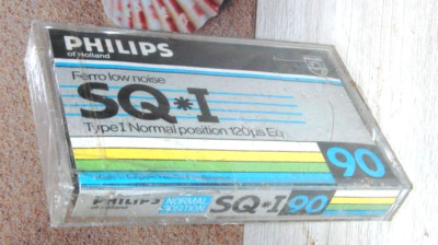 PHILIPS NEUE Original Musik Leercassette - C90 - FERRO - SQ-1  low noise  1980