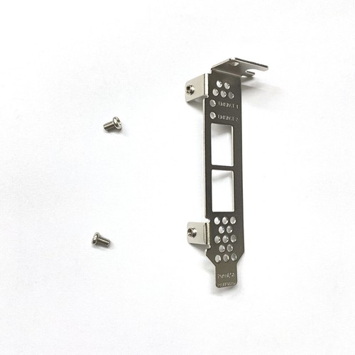 Low Profile bracket for Chelsio T520-CR T420-CR T520-LL-CR T520-SO-CR HTTG1 - Picture 5 of 6