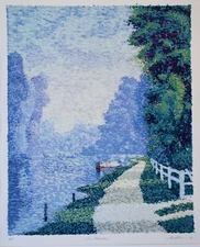 MICK DURRANT (British, b. 1950) Original HAND SIGNED 16-Screen Serigraph HUGE