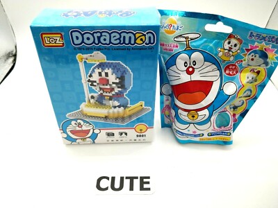 Building Blocks Doraemon Classic  Cartoon Mini Bricks LoZ + Bonus  