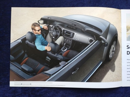 VW Beetle Cabriolet Typ 5C "Karmann" Sondermodell Prospekt 2015 + Preisliste - Picture 3 of 6
