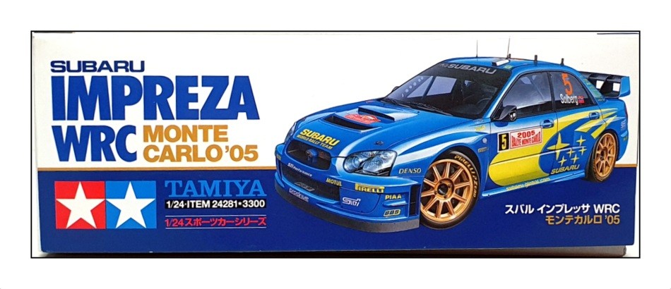 Tamiya 1/24 Scale Unbuilt Kit 24281 - Subaru Impreza WRC