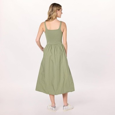 The Drop Womens Tina Scoop Neck Mixed Media Bubble Hem Midi Dress Size Medium | eBay The Drop Womens Tina Scoop Neck Mixed Media Bubble Hem Midi Dress Size Medium | eBay