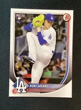2025 Bowman Roki Sasaki RC Rookie #12 Los Angeles Dodgers