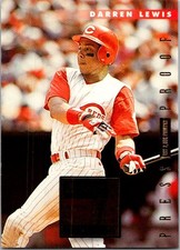1996 Donruss #287 Darren Lewis Press Proofs baseball card 5MMMM