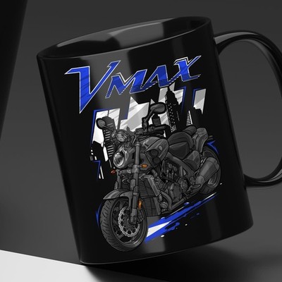 Coffee Mug for Yamaha V-Max 1700 2008-2020 Motorcycle Riders, Bikers Gift