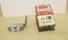 NOS Niehoff FF-108 coil resistor fits 1956-1957 Ford lincoln mercury ! /BOX