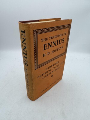 The Tragedies of Ennius Jocelyn, H. D. Cambridge Univ. Press Early Edition Hardc