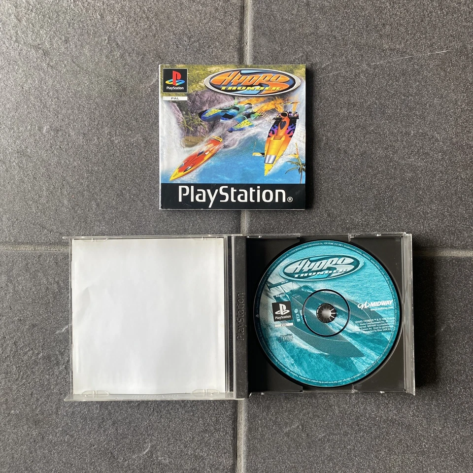 RARE PS1 Hydro Thunder - Complete CIB - Midway - PAL - Racing Classic! - Image 4 of 4