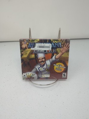 Vintage Tycoon Game New Sealed Restaurant Empire PC CD-ROM 