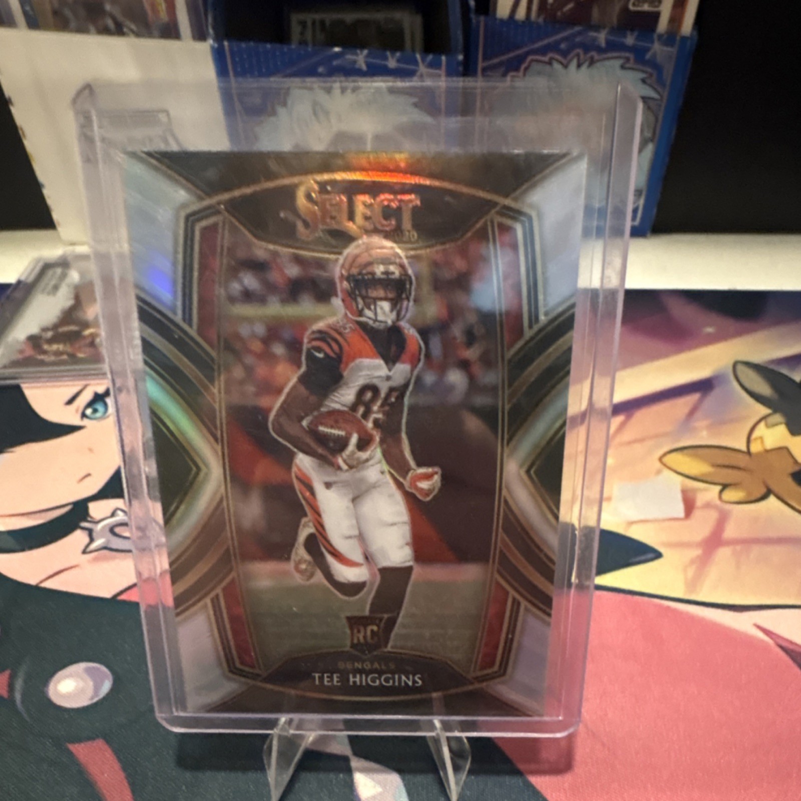 Panini 2020 Select Club Level Tee Higgins #260 Silver Prizm Rookie Bengals NFL