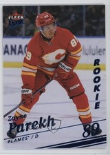 2025-26 Upper Deck Fleer Ultra Rookies Ice 54/100 Zayne Parekh #153 13bg