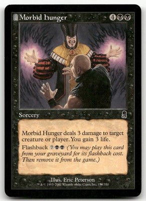 Morbid Hunger #150 (NM) Odyssey ODY Magic MTG