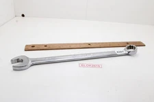 Snap On SOEXM19  19mm Metric Chrome 12 Point 11" Long Combination Wrench USA