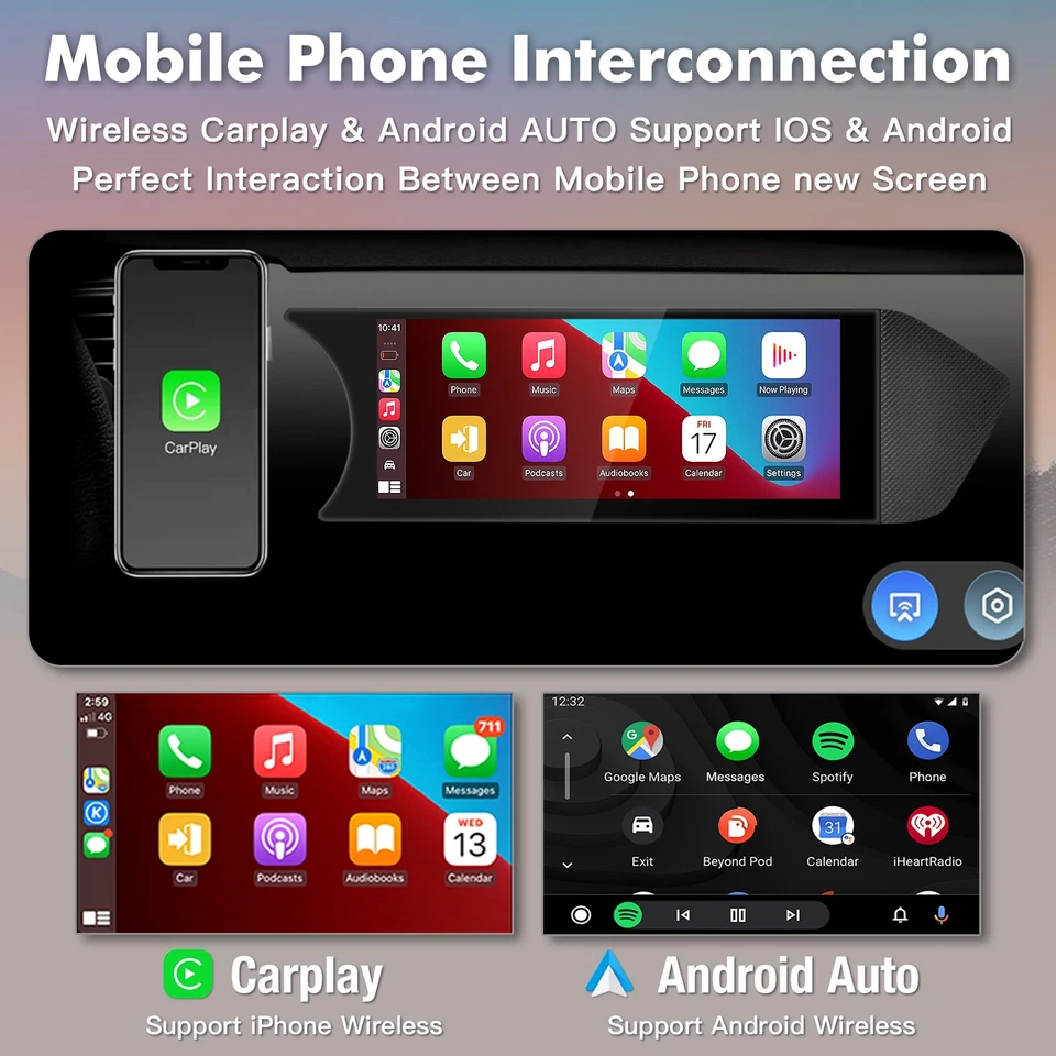 8.8" Android Auto Display Carplay Linux Mercedes Benz W204 C Klass NTG 4.5 11-14 - Bild 4 von 4