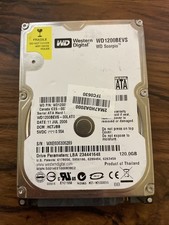 WD1200BEVS-00LAT0 Western Digital 120GB SATA 2.5