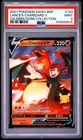 2021 POKEMON SWSH BLACK STAR PROMO #133 LANCE'S CHARIZARD V PSA 9