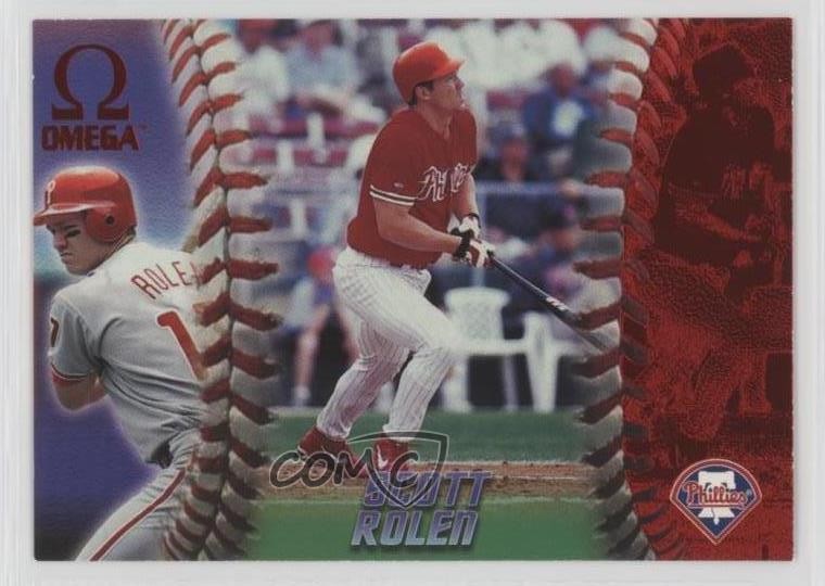 1998 Pacific Omega Red Scott Rolen #185 HOF 5xh