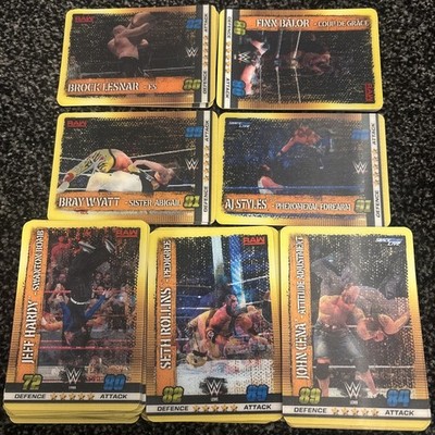 Topps 10th Edition Slam Attax 7 x RKO Flix Pix Lenticular Wrestling Card
