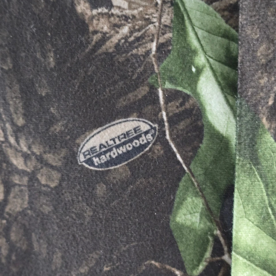 Whitewater Realtree Hardwoods Camo Rain Blocker Jacket Hooded Hunting Outdoor - Image 4 of 4