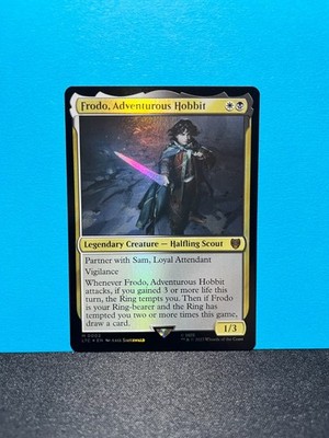 FOIL Frodo, Adventurous Hobbit / Frodo, abenteuerlustiger Hobbit - MTG Magic
