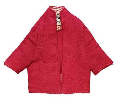 Vintage Barbie Busy Gal #981 Red Jacket Coat Only 1960's Mattel * JAPAN