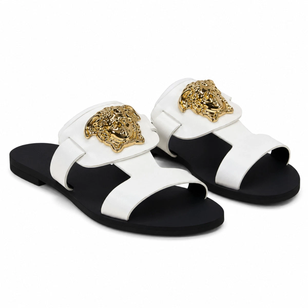 Versace White Sandals for Women for sale | eBay