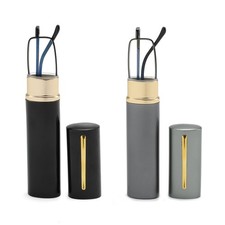 Slim Pen Reading Glasses, Black Gunmetal 1.50