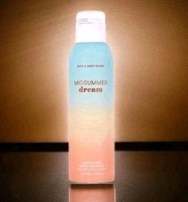 BATH  BODY WORKS MIDSUMMER DREAM CLEANSING BODY MOUSSE FOAM WASH 5.3 OZ NEW