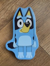 Bluey Stationery Pencil Case Storage Tin With 4 Small Felt Tips 4 Pencils