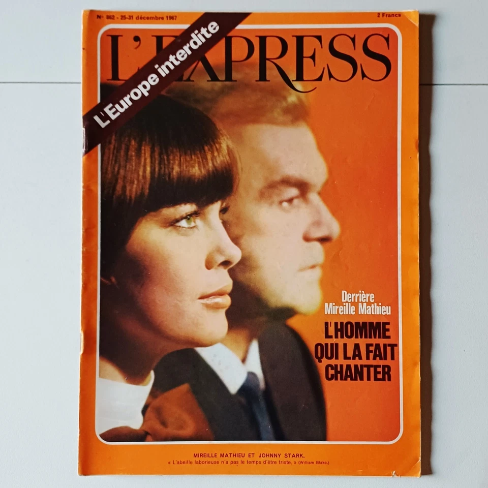 Lot De 4 Revues "L'EXPRESS", N° 722/N° 758/N° 862/N° 874, 1967-1968, Bardot + - Photo 2/4