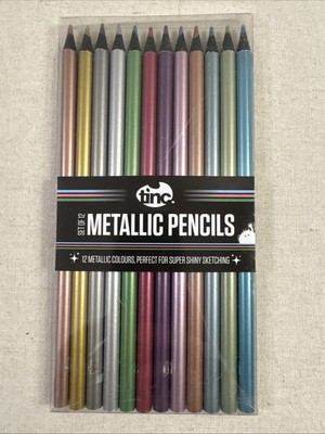 ZINK METALLIC STIFTE 12ER SET METALLIC FARBEN PERFEKT ZUM GLÄNZENDEN SKIZZIEREN