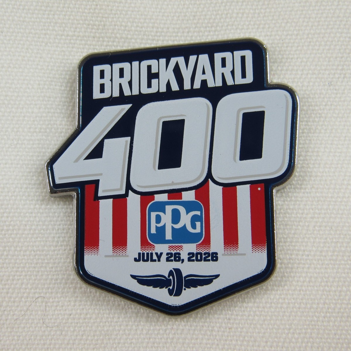2026 Brickyard 400 Lapel Pin Event By PPG Indianapolis Motor