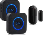 SanJie Wireless Door Chime for Business When Entering Door Entry Chime Door Bell