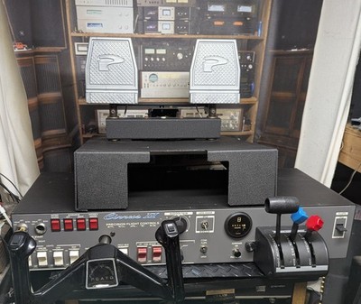 Cirrus II Flight Console with foot pedals by Precision Flight Controls