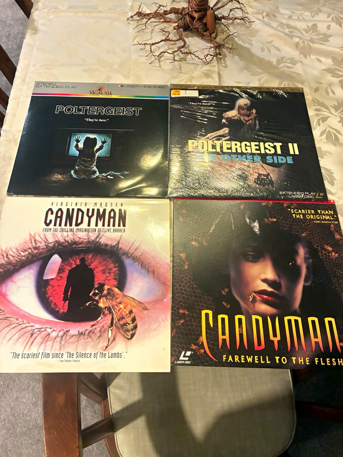Laserdisc lot of 12. Horror. Waxwork shocker deadly friend the craft more.
