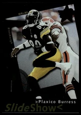 2000 Leaf Rookies & Stars #S 46 Plaxico Burress SlideShow #/1000