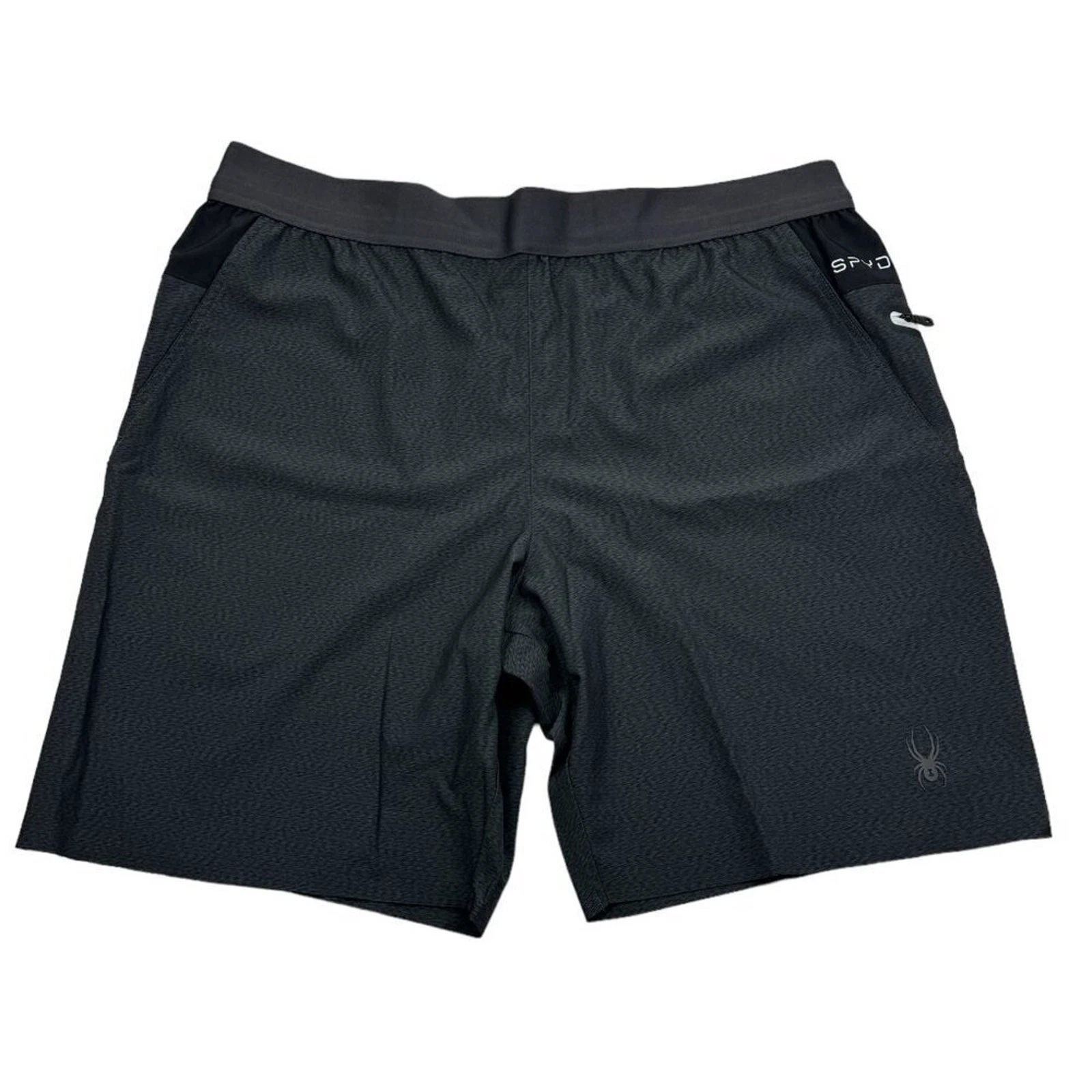 Spyder Active Quick-Dry Stretch Zippered Pockets Performance Shorts Men's SZ XL