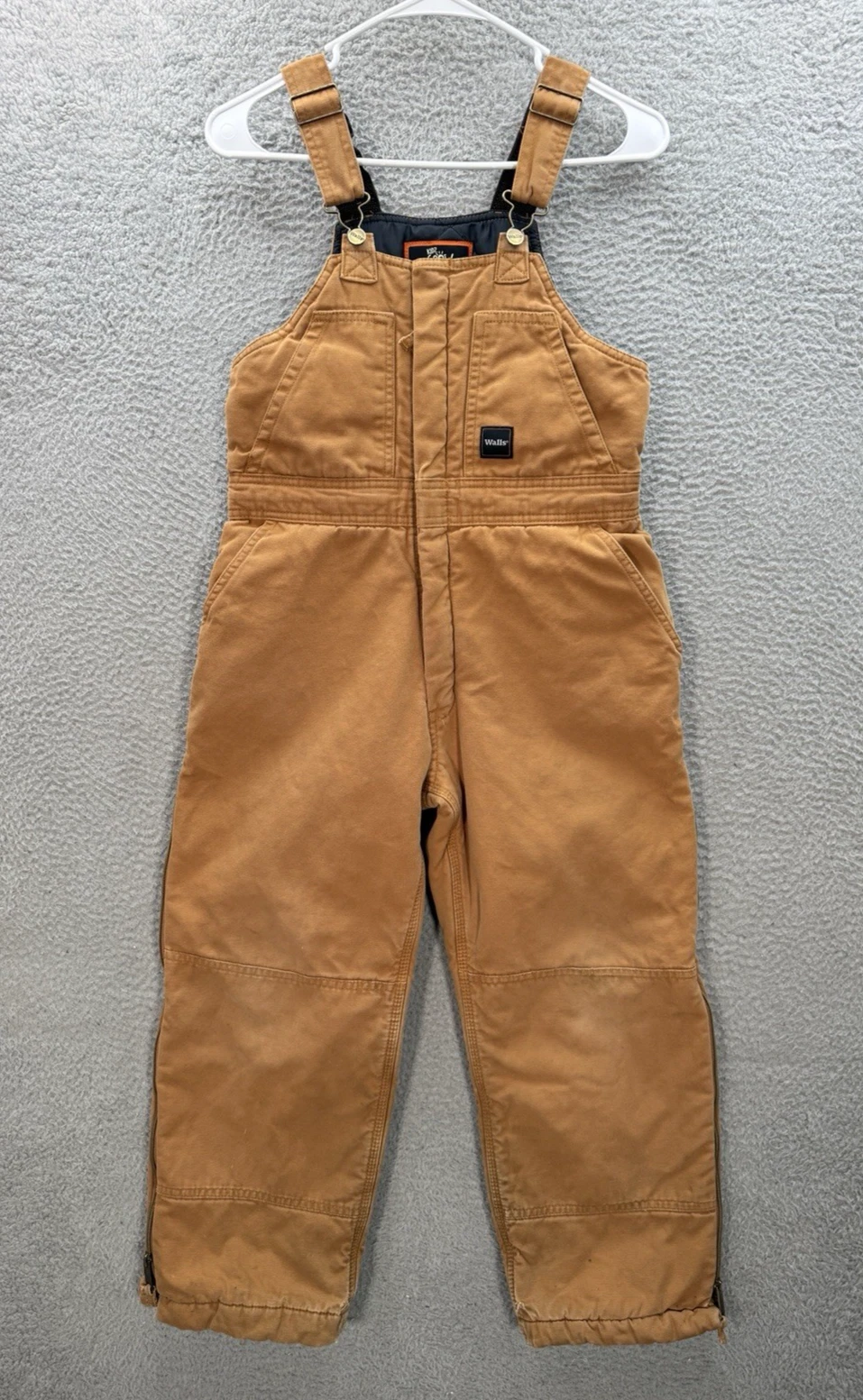 Walls Bib Overalls Boys Youth XL Brown Duck Canvas Kidz Grow System Outdoors
Opens in a new window o