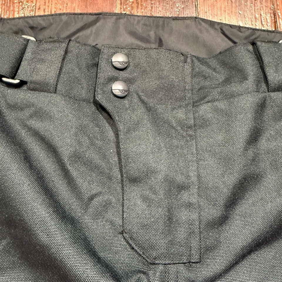 Pantalones Fly Racing Butano Mujer Pequeños Negros Blindados Impermeables Montar Motocicleta Foto 4 de 4