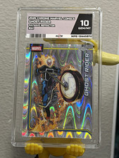Ghost Rider (Johnny Blaze) - 2026 Topps Chrome Marvel Comics RayWave #41 MPE 10